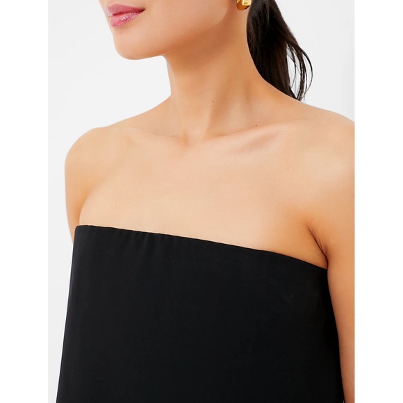 TUCKERNUCK Strapless Noir Crepe Marin Dress - Picture 6 of 12